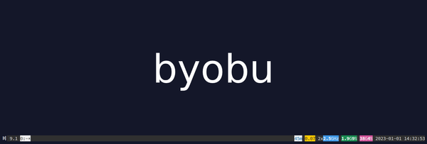 Install byobu on any Linux Distro